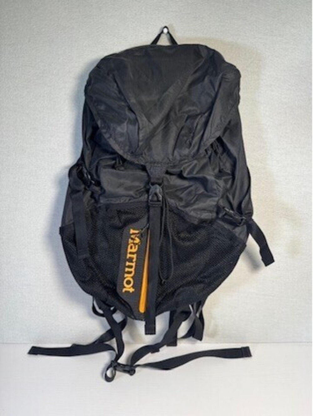 Marmot Ultralight Daypack Backpack Kompressor Plus Black Ripstop Travel Hiking